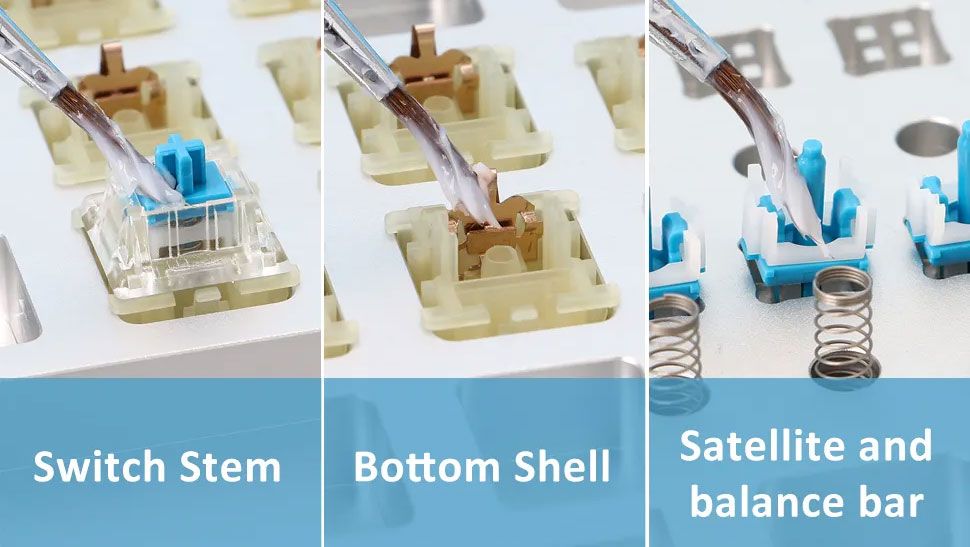 ما نوع زيت التشحيم المناسب للوحات المفاتيح الميكانيكية؟